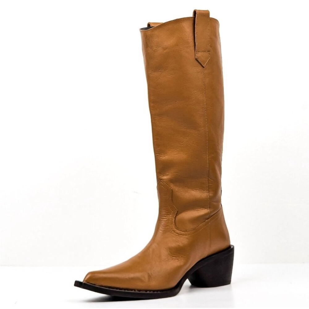 Simon Miller Tan Western Boot Sz 39 Excellent Condition - Picture 2 of 5